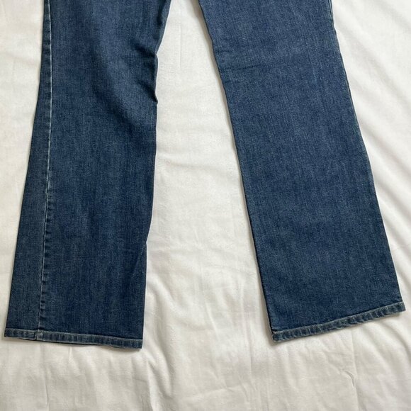 J Jill Straight Leg Jeans 5 Pocket Medium Wash Blue Size 8 - Picture 8 of 11
